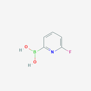 B1322907 6-Fluoropyridine-2-boronic acid CAS No. 916176-61-9