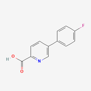 B1322952 5-(4-Fluorophenyl)pyridine-2-carboxylic acid CAS No. 845826-99-5
