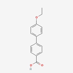 molecular formula C15H14O3 B1322999 4-乙氧基-4'-联苯甲酸 CAS No. 729-18-0
