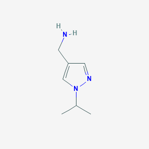 (1-Isopropyl-1H-pyrazol-4-yl)methanamine