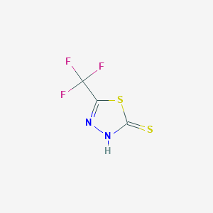 5-(Trifluoromethyl)-1,3,4-thiadiazole-2(3H)-thione