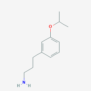 [3-(3-Isopropoxyphenyl)propyl]amine