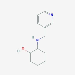 2-((Pyridin-3-ylmethyl)amino)cyclohexan-1-ol