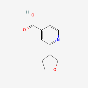 2-(Tetrahydrofuran-3-yl)isonicotinic acid