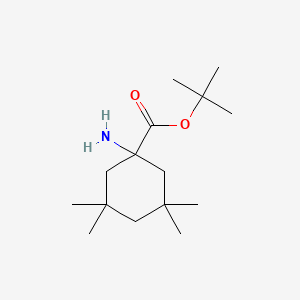 tert-Butyl 1-amino-3,3,5,5-tetramethylcyclohexane-1-carboxylate