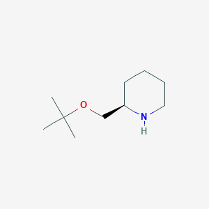 (2R)-2-[(tert-Butoxy)methyl]piperidine