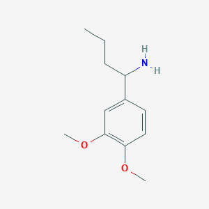 1-(3,4-Dimethoxyphenyl)butylamine