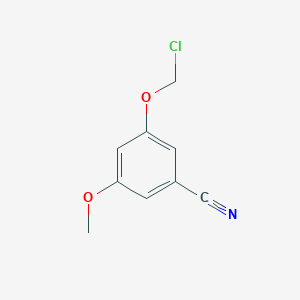 3-(Chloromethoxy)-5-methoxybenzonitrile