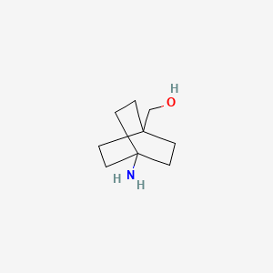 molecular formula C9H17NO B1323042 (4-Aminobicyclo[2.2.2]Octan-1-yl)methanol CAS No. 105176-66-7
