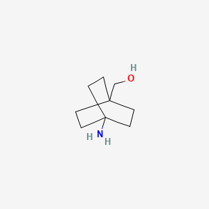 molecular formula C9H17NO B1323042 (4-Aminobicyclo[2.2.2]octan-1-yl)méthanol CAS No. 105176-66-7