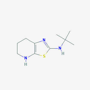 N-tert-Butyl-4H,5H,6H,7H-[1,3]thiazolo[5,4-b]pyridin-2-amine