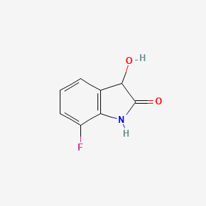 7-Fluoro-3-hydroxy-2,3-dihydro-1H-indol-2-one