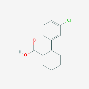 2-(3-Chlorophenyl)cyclohexanecarboxylicacid