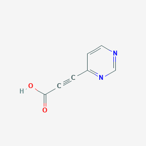 3-(Pyrimidin-4-yl)propiolic acid