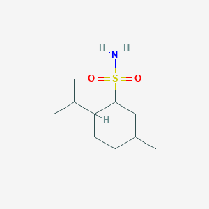 5-Methyl-2-(propan-2-yl)cyclohexane-1-sulfonamide