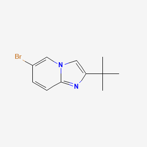 B1323054 6-Bromo-2-tert-butylimidazo[1,2-a]pyridine CAS No. 864867-60-7