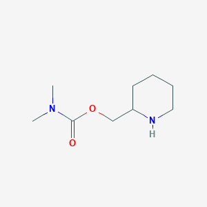 Piperidin-2-ylmethyl dimethylcarbamate