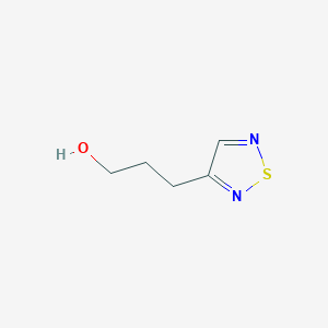 3-(1,2,5-Thiadiazol-3-yl)propan-1-ol