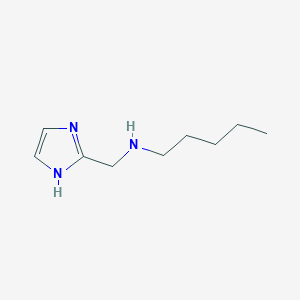 (1H-Imidazol-2-ylmethyl)(pentyl)amine