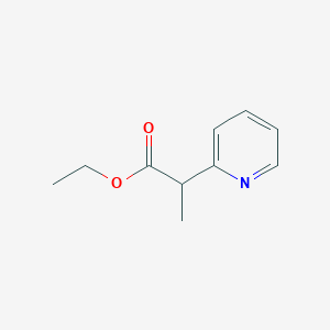 B1323062 Ethyl 2-(pyridin-2-YL)propanoate CAS No. 5552-85-2