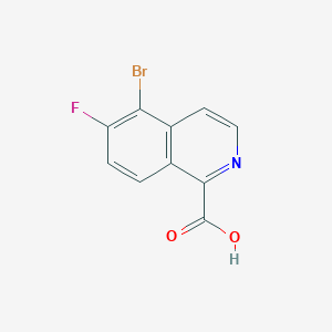 5-Bromo-6-fluoroisoquinoline-1-carboxylic acid