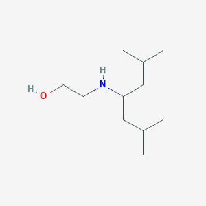 2-[(2,6-Dimethylheptan-4-yl)amino]ethan-1-ol