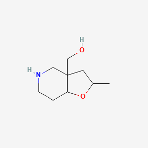 {2-Methyl-octahydrofuro[3,2-c]pyridin-3a-yl}methanol