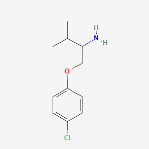 1-(2-Amino-3-methylbutoxy)-4-chlorobenzene