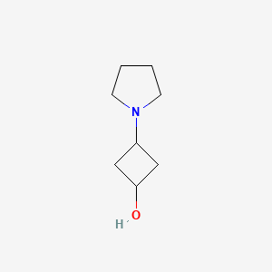 3-(Pyrrolidin-1-yl)cyclobutan-1-ol