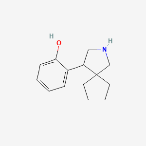 2-{2-Azaspiro[4.4]nonan-4-yl}phenol