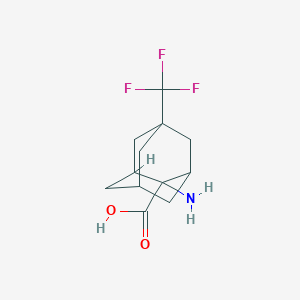 (2S,5r)-2-amino-5-(trifluoromethyl)adamantane-2-carboxylic acid