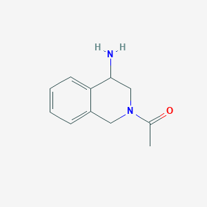 1-(4-Amino-1,2,3,4-tetrahydroisoquinolin-2-yl)ethan-1-one