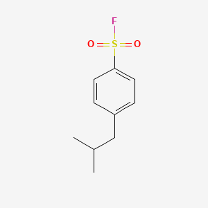 4-(2-Methylpropyl)benzene-1-sulfonyl fluoride