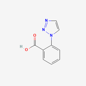 molecular formula C9H7N3O2 B1323098 2-(1H-1,2,3-Triazol-1-YL)benzoic acid CAS No. 1085458-53-2
