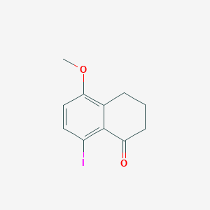 1(2H)-Naphthalenone, 3,4-dihydro-8-iodo-5-methoxy-