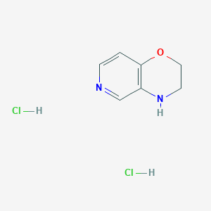 2H,3H,4H-Pyrido[4,3-b][1,4]oxazine dihydrochloride