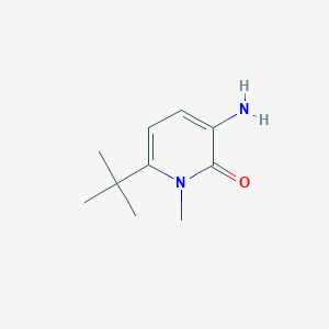 3-Amino-6-tert-butyl-1-methyl-1,2-dihydropyridin-2-one