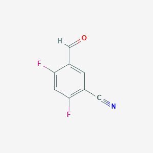 2,4-Difluoro-5-formylbenzonitrile