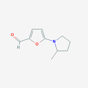 5-(2-Methylpyrrolidin-1-yl)furan-2-carbaldehyde