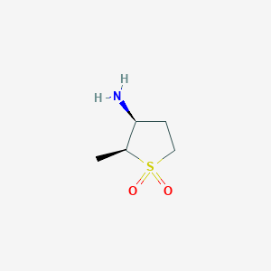 (2S,3S)-3-Amino-2-methyl-1lambda6-thiolane-1,1-dione