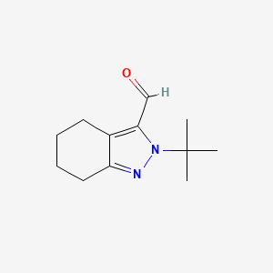 2-tert-Butyl-4,5,6,7-tetrahydro-2H-indazole-3-carbaldehyde