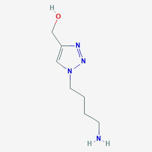 [1-(4-Aminobutyl)-1H-1,2,3-triazol-4-yl]methanol