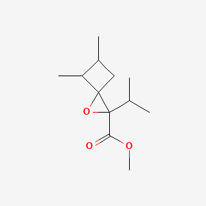 Methyl 4,5-dimethyl-2-(propan-2-yl)-1-oxaspiro[2.3]hexane-2-carboxylate