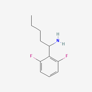 1-(2,6-Difluorophenyl)pentan-1-amine