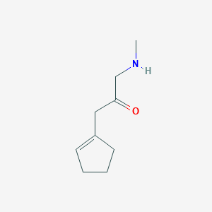 1-(Cyclopent-1-en-1-yl)-3-(methylamino)propan-2-one