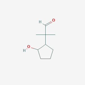 2-(2-Hydroxycyclopentyl)-2-methylpropanal