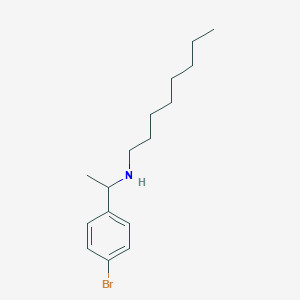 [1-(4-Bromophenyl)ethyl](octyl)amine