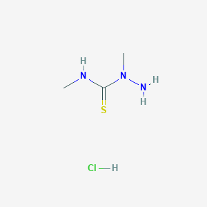 1-Amino-1,3-dimethylthiourea hydrochloride