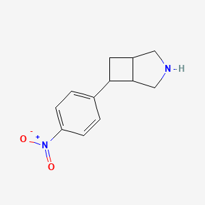 6-(4-Nitrophenyl)-3-azabicyclo[3.2.0]heptane