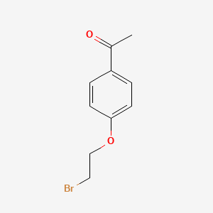 molecular formula C10H11BrO2 B1323162 1-(4-(2-Bromoethoxy)phenyl)ethanone CAS No. 55368-24-6